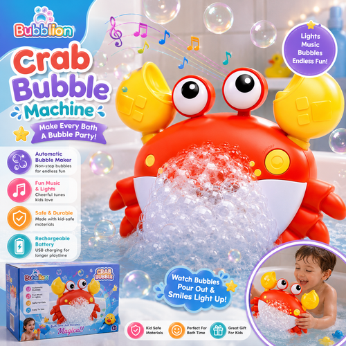 Bath Bubble Crab