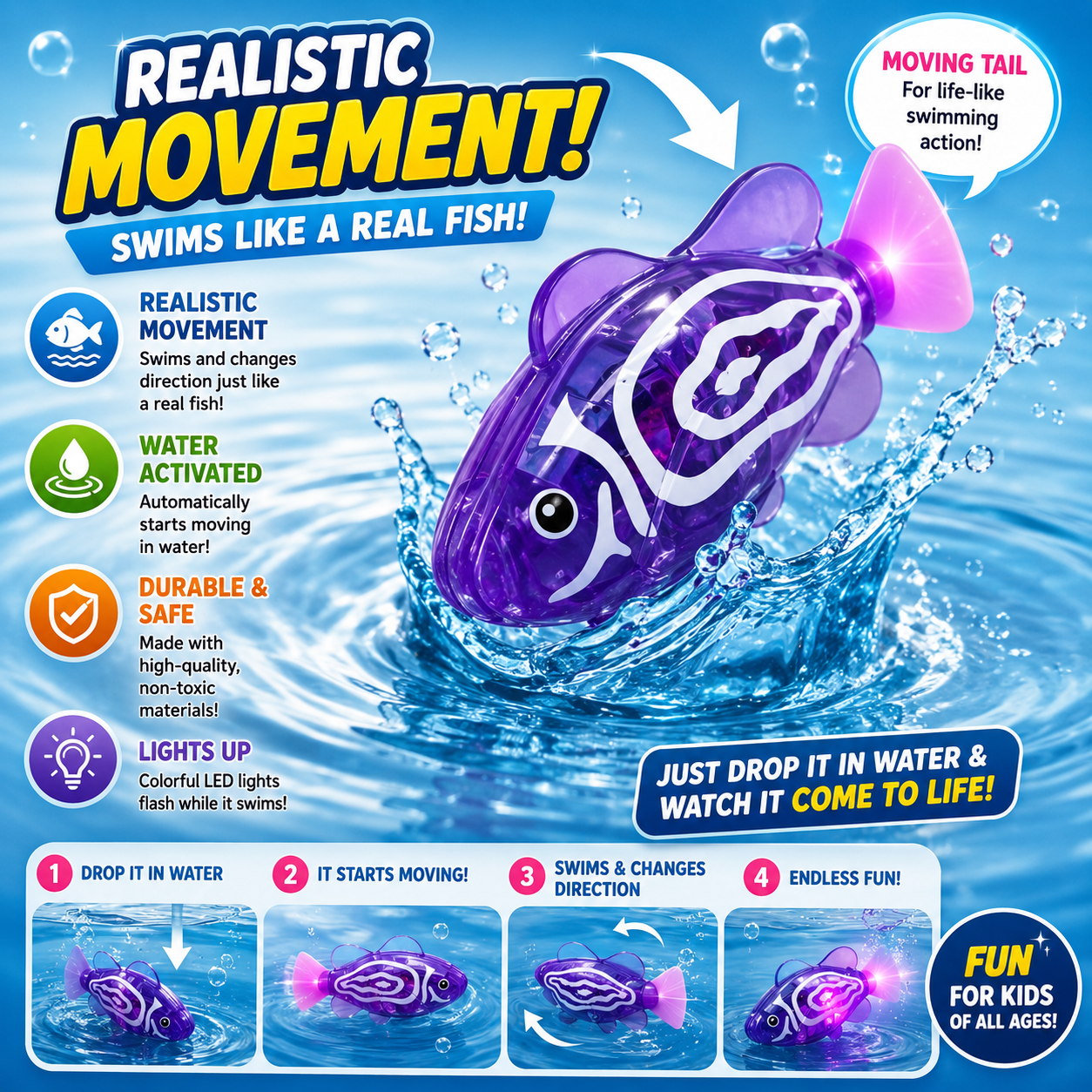 Magic Swimming Fish