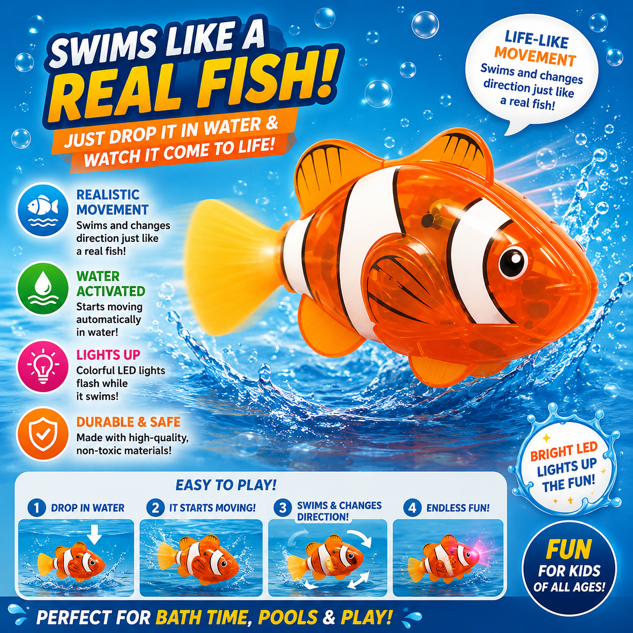 Magic Swimming Fish